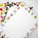 Artsy, Colorful Bugs & Insects 5x7" Notepad