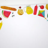 Fun Summer Picnic 5x7" Notepad