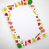 Fun Summer Picnic 5x7" Notepad