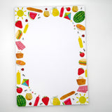Fun Summer Picnic 5x7" Notepad