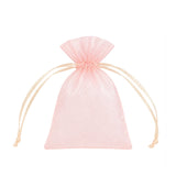 Blush Organza Favor Bags, 3" x 4" (100 Pack)