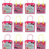 Surprise Doll Birthday Party Favor Bags Treat Bags, 12 Pack