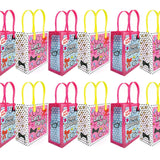 Surprise Doll Birthday Party Favor Bags Treat Bags, 12 Pack