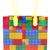 Building Blocks Brick Party Favor Bags Treat - Set of 6 or 12