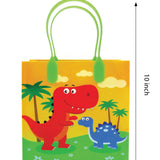 Dinosaur Party Favor Bags Treat Bags - Set of 6 or 12