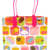 Ice Cream Party Favor Treat Bags - Set of 6 or 12