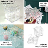 Clear Bow-Top Candy Boxes (12 Pack)