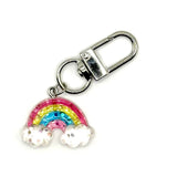 Colorful Rainbow Keychain and Bag Charm