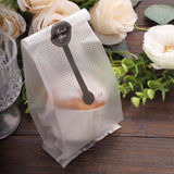 Clear Treat Bags with Thank You Stickers (50 Pack)