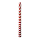 Red Striped Paper Table Runner – 19.5” x 150” | Disposable Party Table Décor