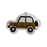 Safari Jeep Dessert Paper Party Plate (8pcs)