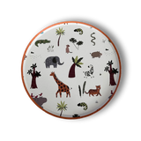 Safari Large Paper Party Plate (8pcs)
