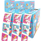 Unicorn Stickers 100 Stickers/Dispenser, Pack of 1, 6 or 12 Dispensers