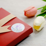 Lavender Thank You Stickers (Roll of 500)
