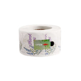 Lavender Thank You Stickers (Roll of 500)