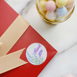 Lavender Thank You Stickers (Roll of 500)
