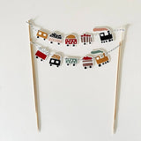 Train Cake Banner