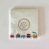 Train Small Disposable Paper Napkins (24pcs)