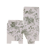 French Toile Favor Boxes, Sage Green (25 Pack)