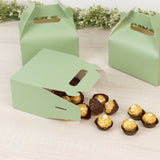 Gable Treat Boxes, Sage Green (25 Pack)