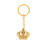 Gold Crown Keychain Favors with Gift Boxes (5 Pack)