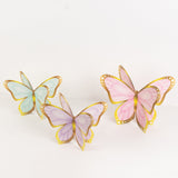 3D Butterfly Table Centerpieces, Pastel (12 Pack)
